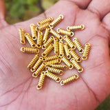 20 PIECES PACK' 13x4 MM' GOLD OXIDZIED' CHANNEL LINK CONNECTOR JEWELRY FINDINGS USED IN DIY JEWELRY MAKING