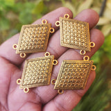 10 PIECES PACK' 26x35 MM' GOLD OXIDZIED' CHANNEL LINK CONNECTOR JEWELRY FINDINGS USED IN DIY JEWELRY MAKING