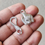 1 PIECE PACK' SUPER QUALITY CUBIC ZIRCONIA JEWELERY CLASPS