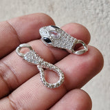 1 PIECE PACK' SUPER QUALITY CUBIC ZIRCONIA JEWELERY CLASPS