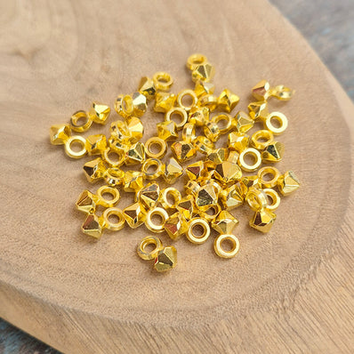 6 MM ROUND ACRYLIC LIGHT WEIGHT GHUNGHROO, SOLD PER PACK OF 100 PIECES