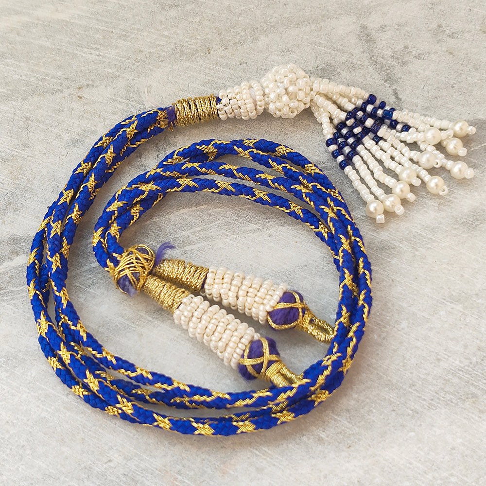 1 PIECE PACK' FANCY ZARI BACK ROPE DORI