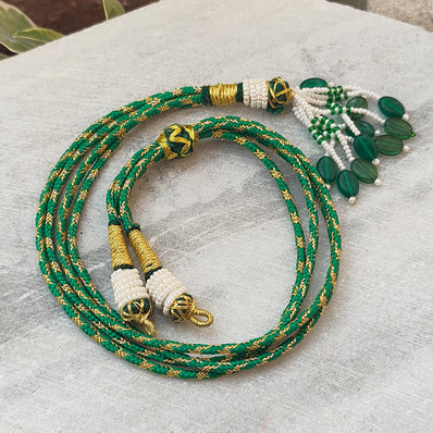 1 PIECE PACK' FANCY ZARI BACK ROPE DORI