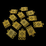5 PAIR PACK' 23x14 MM GOLD OXIDIZED EARRING BASE JEWELLERY FINDINGS' USED IN DIY EARRING MAKING