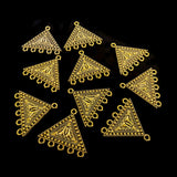 5 PAIR PACK' 25X28 MM GOLD OXIDIZED EARRING BASE JEWELLERY FINDINGS' USED IN DIY EARRING MAKING