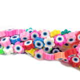 PER STRAND/LINE 9~10MM FIMO CANDIES DESIGNER RUBBER BEADS POLYMER CLAY BEADS FOR CRAFT AND JEWELRY MAKING, APPROX 40~43 BEADS IN A LINE, ONE LINE HAS ABOUT 16 INCHES LONG