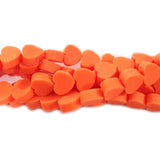 PER STRAND/LINE 9~10MM FIMO CANDIES DESIGNER RUBBER BEADS POLYMER CLAY BEADS FOR CRAFT AND JEWELRY MAKING, APPROX 40~43 BEADS IN A LINE, ONE LINE HAS ABOUT 16 INCHES LONG