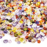 10 GRAMS PACK' SMALL MINI PIECES MIX ASSORTED PACK OF AAA+ CUBIC ZIRCONIA (CZ) SUPER QUALITY STONES