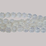 Per Line 16 inches long, Fire Polished Crystal Glass beads for Jewelry Making in size about 12mm