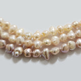 Freshwater Real Pearl Sold Per line in size Approximately 7~8mm and length about  16 Inches Long