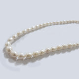 Freshwater Real Pearl Sold Per line in size Approximately 5x6~10x12mm and length about  15 1/2 Inches Long