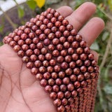 1 STRING PACK' BEAD COUNT' 60-62 PIECES' REAL FRESHWATER PEARL SIZE APPROX' 6-7 MM