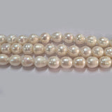 High-quality Freshwater Pearl Beads with natural shine and smooth texture. Perfect for necklaces, bracelets, and premium jewelry making. Ideal for designers and DIY creators. 7mm Approximately size Sold Per Line, About  57~58 Beads