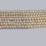 High-quality Freshwater Pearl Beads with natural shine and smooth texture. Perfect for necklaces, bracelets, and premium jewelry making. Ideal for designers and DIY creators. 4mm Approximately size Sold Per Line, About  95~96 Beads