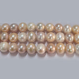 High-quality Freshwater Pearl Beads with natural shine and smooth texture. Perfect for necklaces, bracelets, and premium jewelry making. Ideal for designers and DIY creators. 9~10 Approximately size Sold Per Line, About  47~48 Beads
