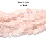 Rose Quartz 6~9mm Small Tumble Approx 55 Beads