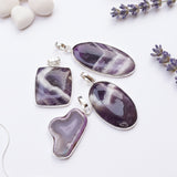 1 PIECE PACK' AMETHYST GEMSTONE PENDANT