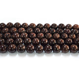 Garnet 8mm Semi Precious Round Beads with smooth polish and rich natural (Authentic)  perfect for bracelets, malas, and premium DIY jewelry projects. Sold Per Line  48~49 beads