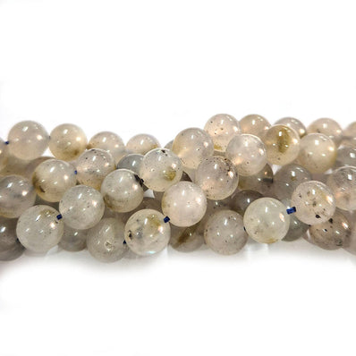 8mm Round Gemstone Beads Labradoride Per Line Approx 48 Beads