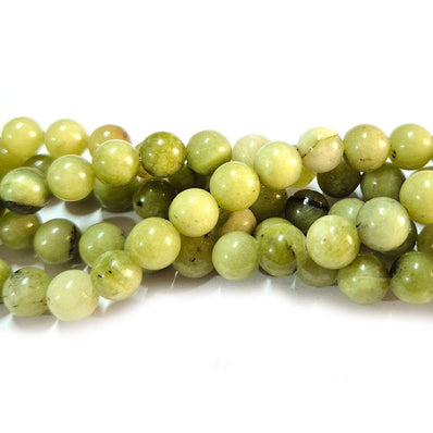 8mm Round Gemstone Beads, Serpentine Stone Per Line Approx 45 Beads