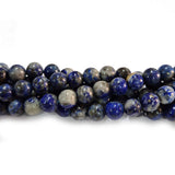 Lapis Lazuli 6mm Round Gemstone Beads Sold Per Line Approx  60~65 beads