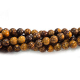 Wood Jasper 6mm Round Gemstone Beads Sold Per Line Approx  60~65 beads