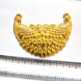 Large Gold Plated Statement Pendant | Limited Stock Sale | Jewelry Making Pendant | Single Piece