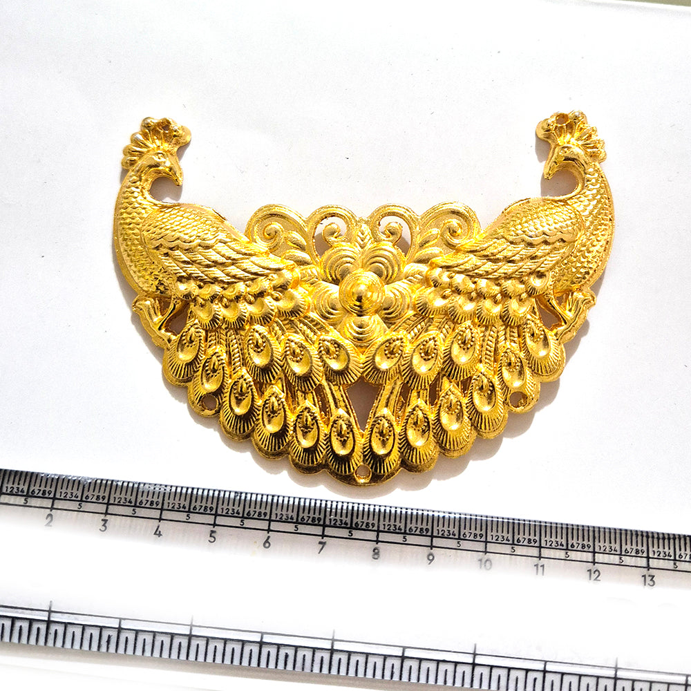 Large Gold Plated Statement Pendant | Limited Stock Sale | Jewelry Making Pendant | Single Piece
