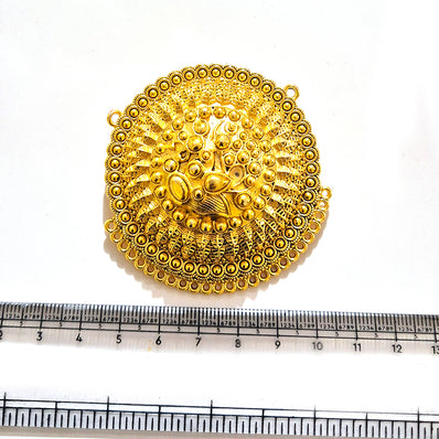 Large Gold Plated Statement Pendant | Limited Stock Sale | Jewelry Making Pendant | Single Piece