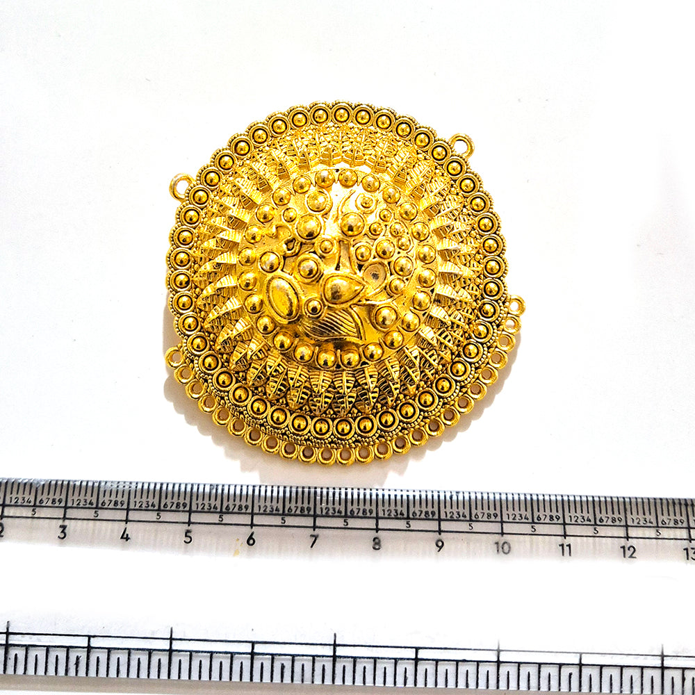 Large Gold Plated Statement Pendant | Limited Stock Sale | Jewelry Making Pendant | Single Piece