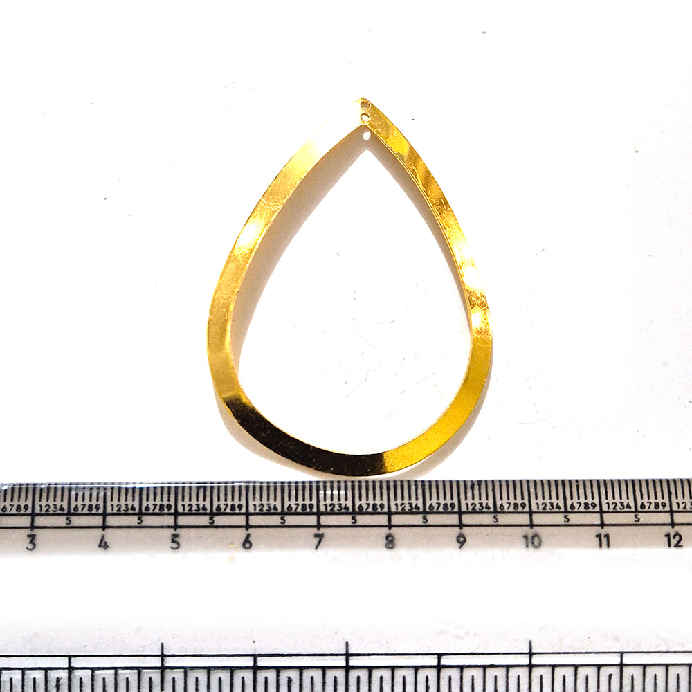 Large Gold Plated Statement Pendant | Limited Stock Sale | Jewelry Making Pendant | Single Piece