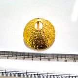 Large Gold Plated Statement Pendant | Limited Stock Sale | Jewelry Making Pendant | Single Piece