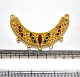 Large Gold Plated Statement Pendant | Limited Stock Sale | Jewelry Making Pendant | Single Piece