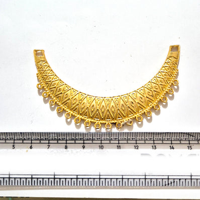 Large Gold Plated Statement Pendant | Limited Stock Sale | Jewelry Making Pendant | Single Piece