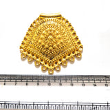 Large Gold Plated Statement Pendant | Limited Stock Sale | Jewelry Making Pendant | Single Piece