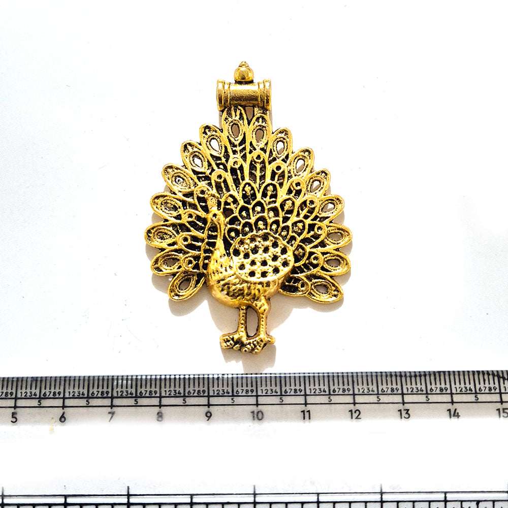 Large Gold Plated Statement Pendant | Limited Stock Sale | Jewelry Making Pendant | Single Piece