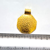 Large Gold Plated Statement Pendant | Limited Stock Sale | Jewelry Making Pendant | Single Piece