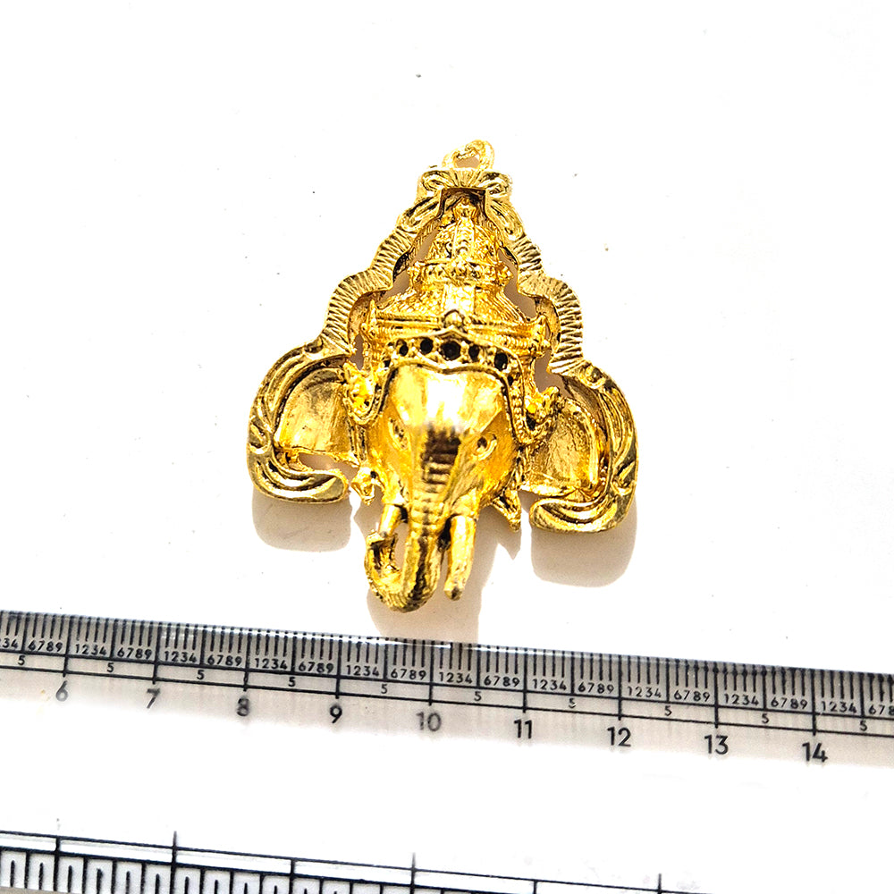 Large Gold Plated Statement Pendant | Limited Stock Sale | Jewelry Making Pendant | Single Piece