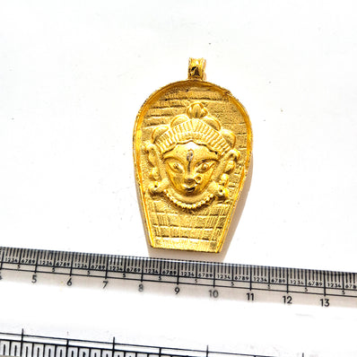 Large Gold Plated Statement Pendant | Limited Stock Sale | Jewelry Making Pendant | Single Piece