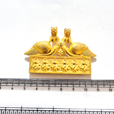 Large Gold Plated Statement Pendant | Limited Stock Sale | Jewelry Making Pendant | Single Piece