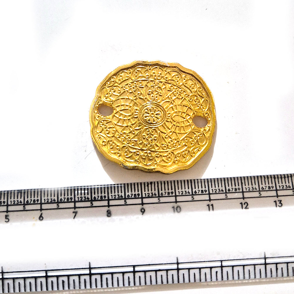 Large Gold Plated Statement Pendant | Limited Stock Sale | Jewelry Making Pendant | Single Piece
