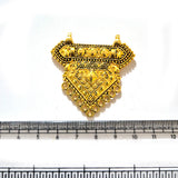 Large Gold Plated Statement Pendant | Limited Stock Sale | Jewelry Making Pendant | Single Piece
