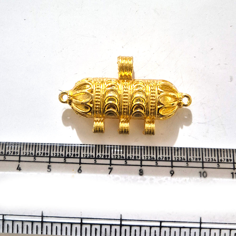Large Gold Plated Statement Pendant | Limited Stock Sale | Jewelry Making Pendant | Single Piece