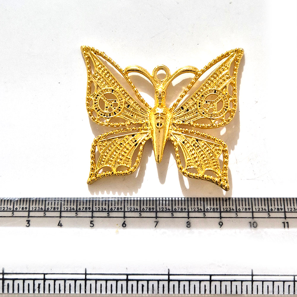 Large Gold Plated Statement Pendant | Limited Stock Sale | Jewelry Making Pendant | Single Piece