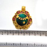 Large Gold Plated Statement Pendant | Limited Stock Sale | Jewelry Making Pendant | Single Piece