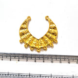 Large Gold Plated Statement Pendant | Limited Stock Sale | Jewelry Making Pendant | Single Piece