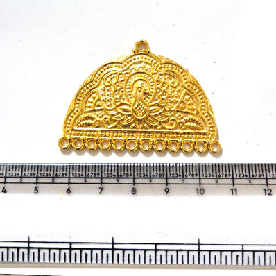 Large Gold Plated Statement Pendant | Limited Stock Sale | Jewelry Making Pendant | Single Piece