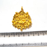 Large Gold Plated Statement Pendant | Limited Stock Sale | Jewelry Making Pendant | Single Piece