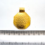 Large Gold Plated Statement Pendant | Limited Stock Sale | Jewelry Making Pendant | Single Piece