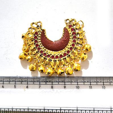 Large Gold Plated Statement Pendant | Limited Stock Sale | Jewelry Making Pendant | Single Piece